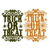 Trick or Treat SVG Cuttable Design