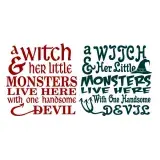 A Witch SVG Cuttable Design