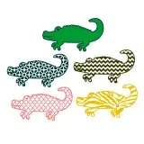 Pattern Gator SVG Cuttable Design