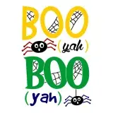 Boo Yah SVG Cuttable Design