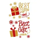 Best Gift Ever SVG Cuttable Design