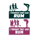 I Thought They Said Rum SVG Cuttable Design
