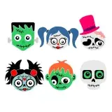 Halloween Face SVG Cuttable Design