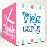 Vida Curlz SVG Cuttable Font