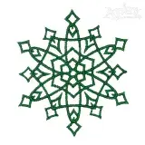 Snowflake Embroidery Design