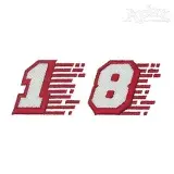 Race Number Embroidery Font