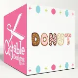 Donut SVG Cuttable Font