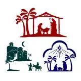 Christmas Joy to The World SVG Cuttable Design