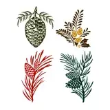 Pine Cone Pack SVG Cuttable Design