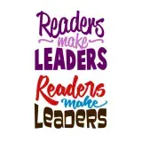 Readers Make Leaders SVG Cuttable Design