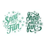 Snow Much Fun SVG Cuttable Design