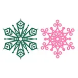 Snowflake SVG Cutable Design
