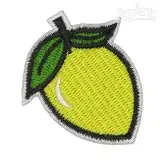 Lemon Embroidery Design