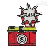 Vintage Camera Embroidery Design