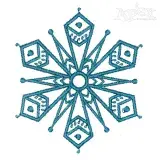Snowflake Pack Embroidery Design