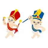 Happy New Year Baby Toddler SVG Cuttable Design