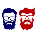 Hipster Santa SVG Cuttable Design