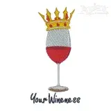 Your Wineness Embroidery Design