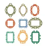 Baroque Pack SVG Cuttable Frame