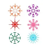 Corkscrew Circle Parttern SVG Cuttable Design