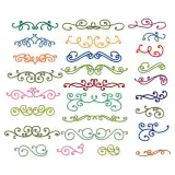 Doodle Flourishes Pack SVG Cuttable Design