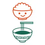 Japanese Rice and Noodle SVG Cuttable Design