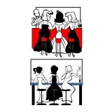 Girlfriends Date Group Therapy SVG Cuttable Design