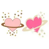 Heart Planet SVG Cuttable Design