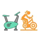 Spin Class SVG Cuttable Design