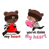 You've Stolen My Heart SVG Cuttable Design