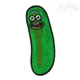 Funny Pickle Embroidery Design