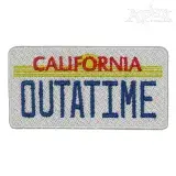 California Vehicle Plate Embroidery Design