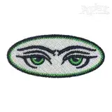 Lady's Eyes Embroidery Design