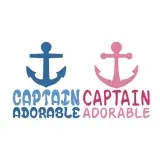 Captain Adorable Anchor SVG Cuttable Design