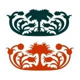Symmetric Palmetto Tree SVG Cuttable Design