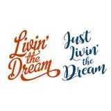Just Livin' The Dream SVG Cuttable Design