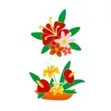 Spring Flowers SVG Cuttable Design