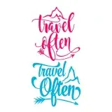 Travel Often SVg Cuttable Design