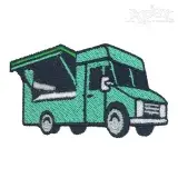 Mobile Shop Truck Embroidery Design