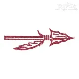 Tribal Seminole Arrow Embroidery Design