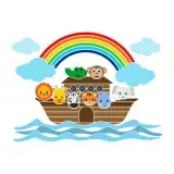 Noah's Ark SVG Cuttable Design