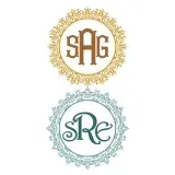 Flourish Circle SVG Cuttable Frame
