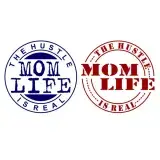 The Hustle Mom Life is Real SVG Cuttable Design