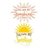 You Are My Sunshine SVG Cuttable Design