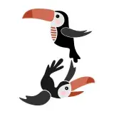 Toucan SVG Cuttable Design