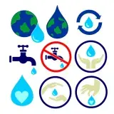 Water Day SVG Cuttable Design