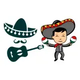 Mariachi Musician SVG Cuttable Design