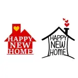 Happy New Home SVG Cuttable Design
