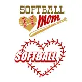 Softball Mom SVG Cuttable Designs