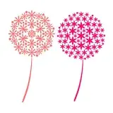 Allium Flower Bulb SVG Cuttable Design